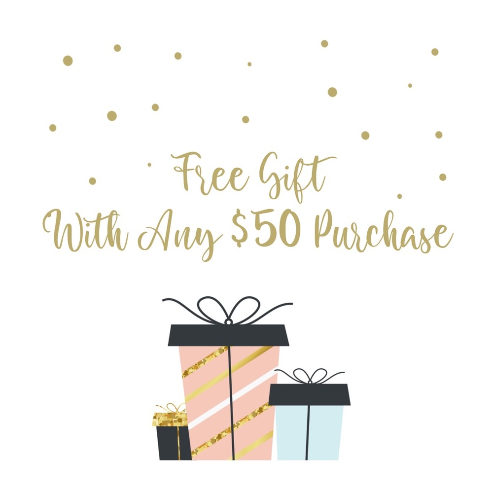 Free Gift w/ $50 Purchase